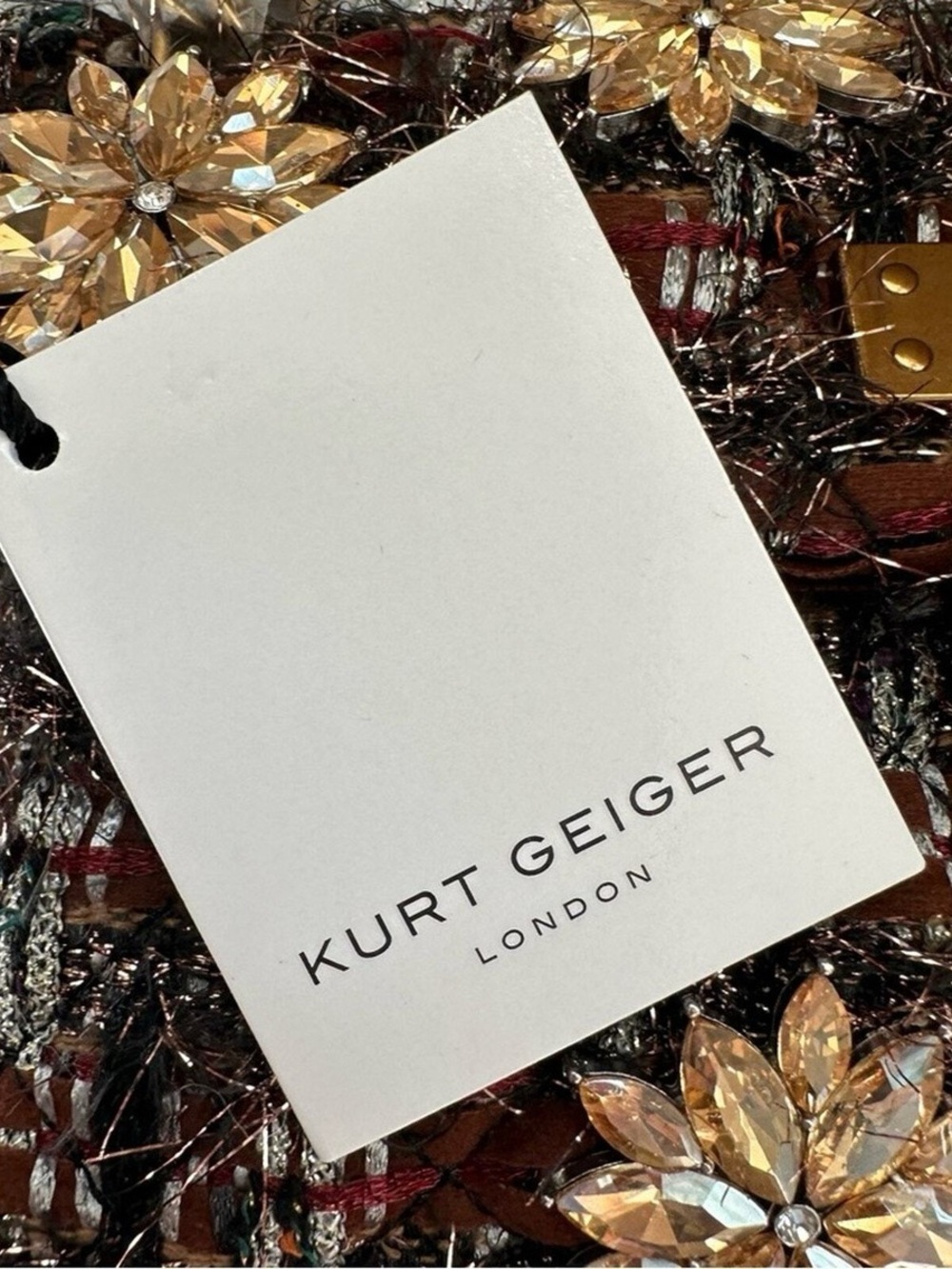 Kurt Geiger London Brixton Lock Bag Entry - Picture 6 of 7